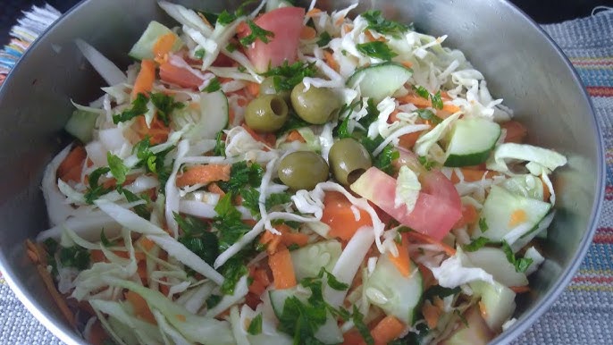 Salada de pobre tudo gostoso