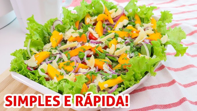 Salada para jantar tudo gostoso