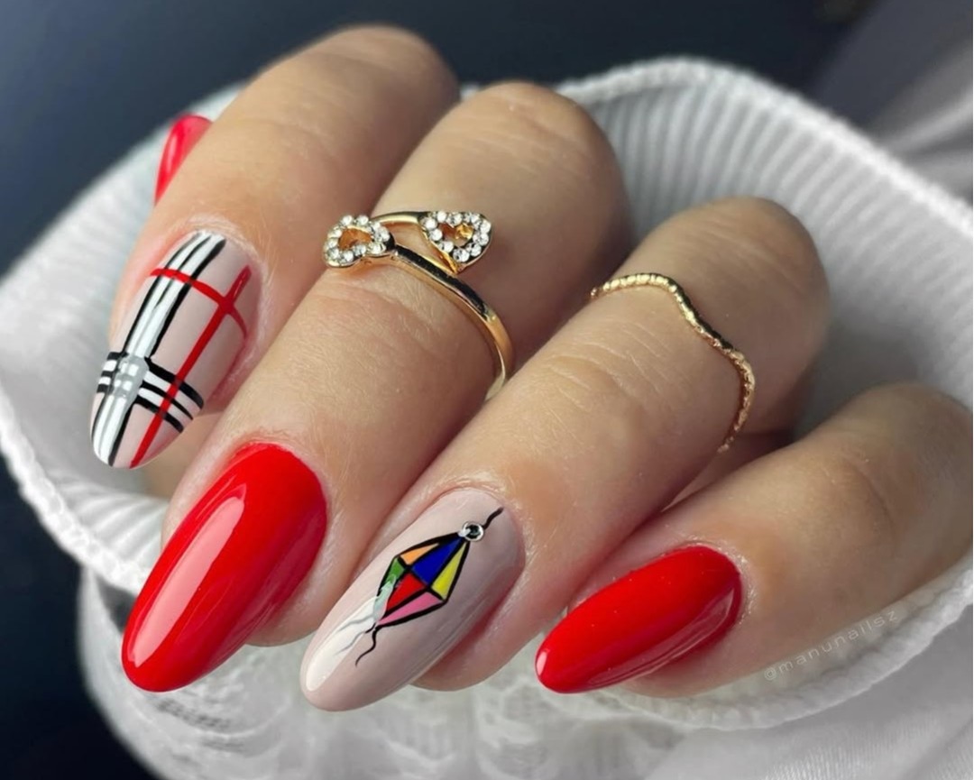 Unhas Juninas Fáceis de Fazer em Casa 