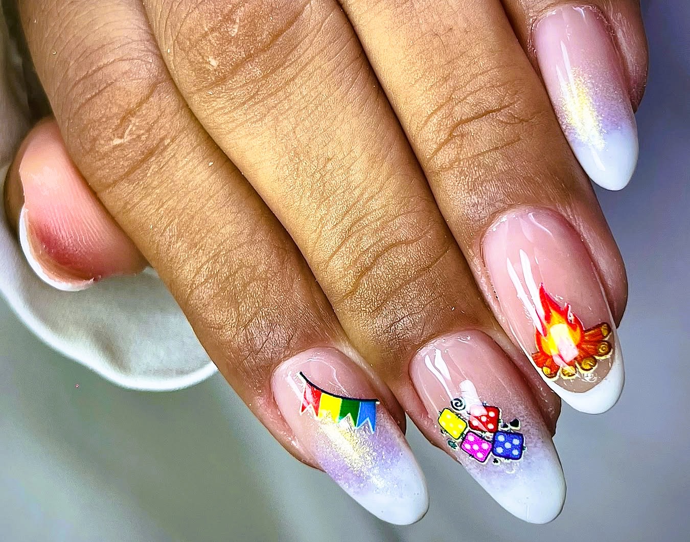 Unhas Juninas Fáceis de Fazer em Casa 