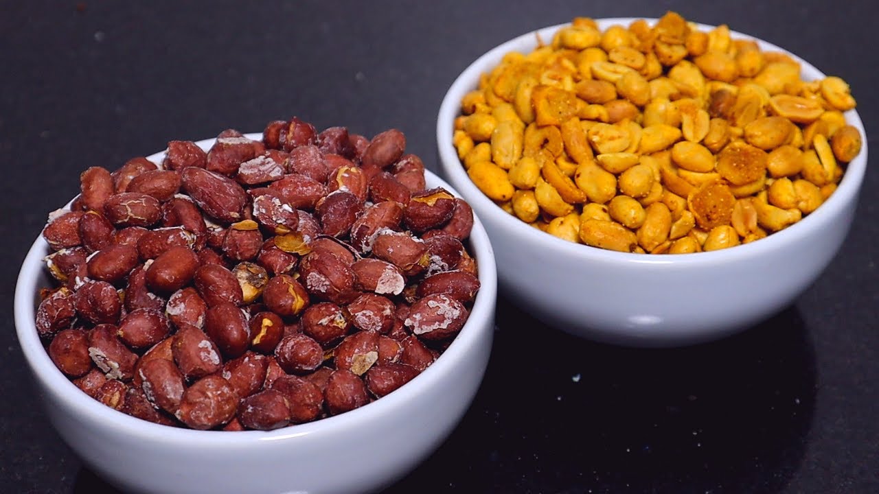 Amendoim torrado com sal prático demais