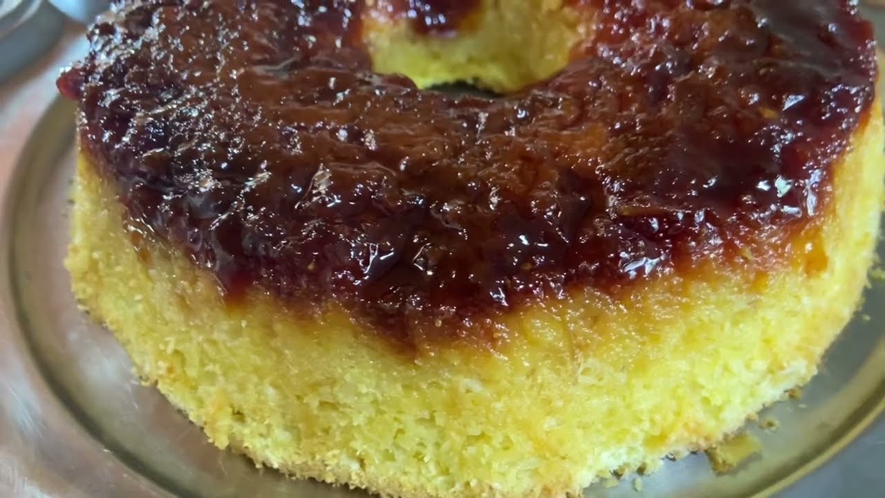 Bombocado de mandioca com coco