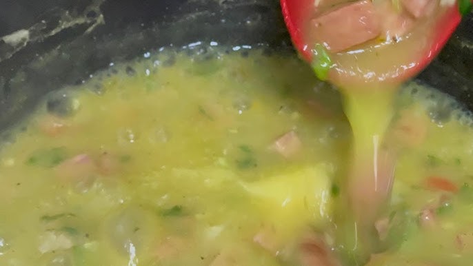 Caldo de kenga com calabresa  prático demais