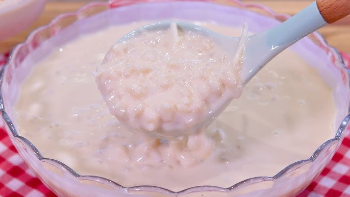 Canjica nordestina com leite de coco fácil