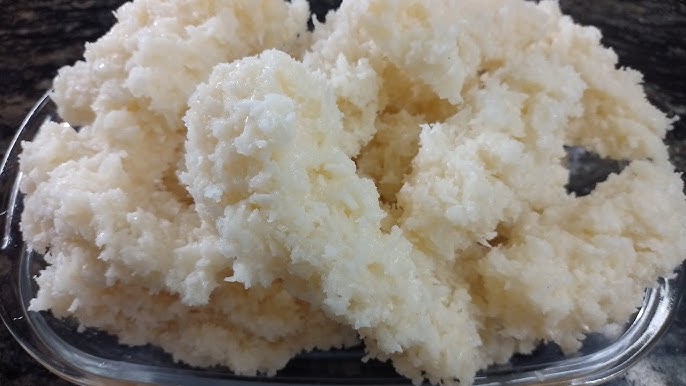 Cocada branca tradicional prático