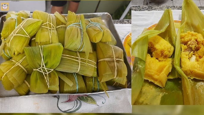 Pamonha vegana cremosa e sem lactose